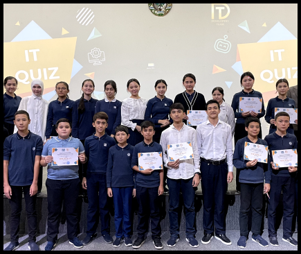 Group photo of people in similar attire, likely a team or organization